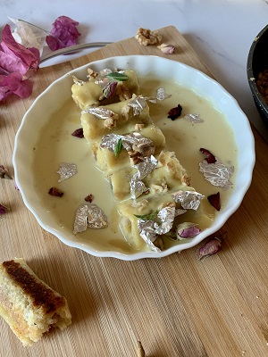 Brighten up your Diwali with California Walnuts 1 18218 California Walnut Stuffed Shahi Tukda